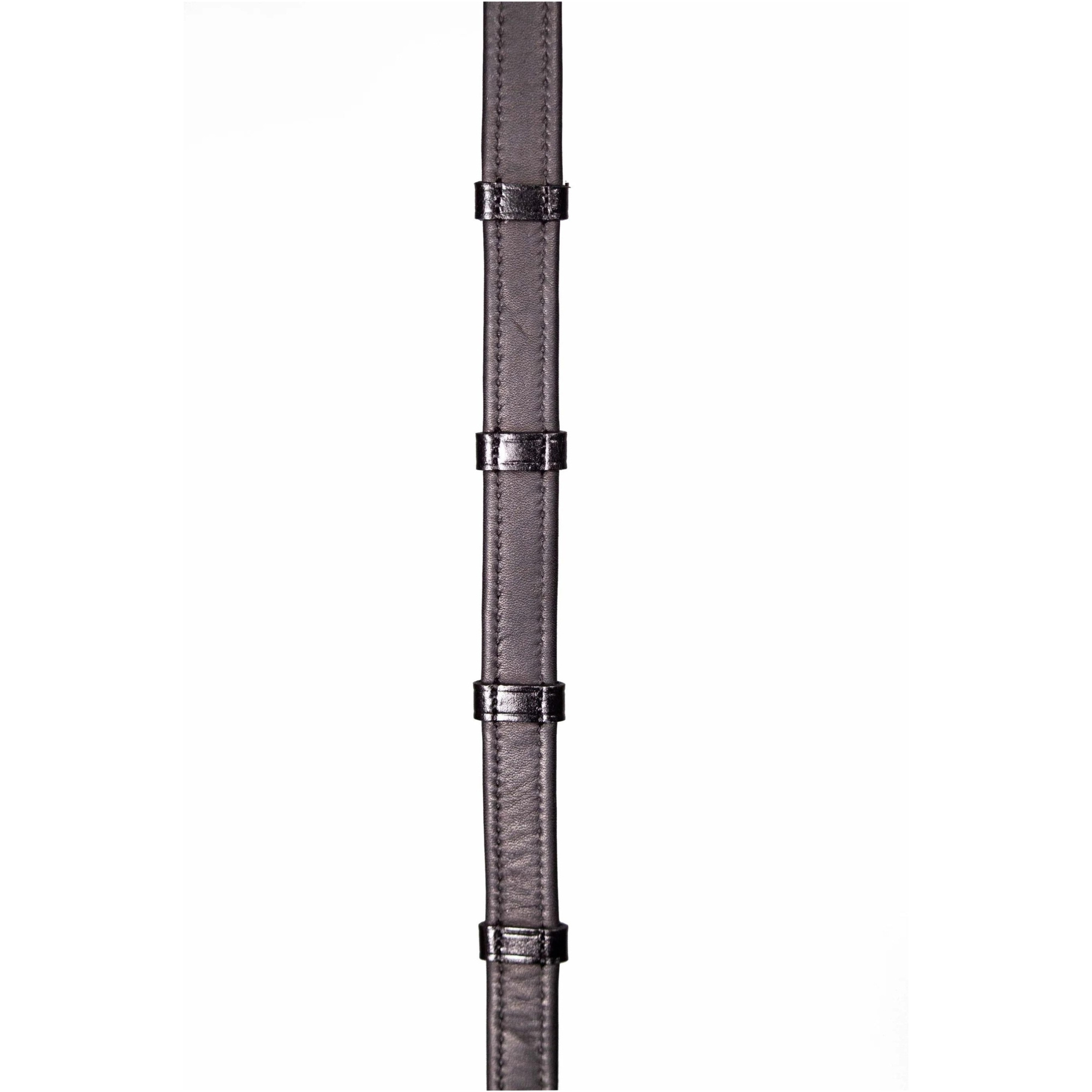Henry James Calfskin Supergrip Reins with Stoppers RR9 - Brown